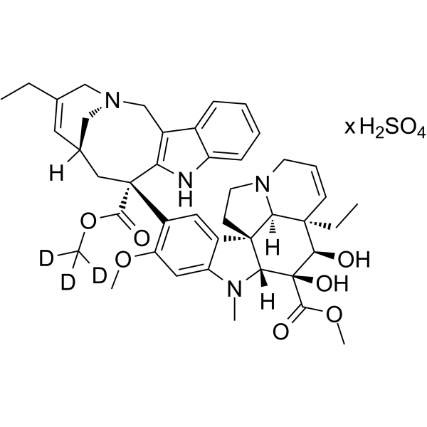 Deacetyl Vinorelbine-d3 sulfate