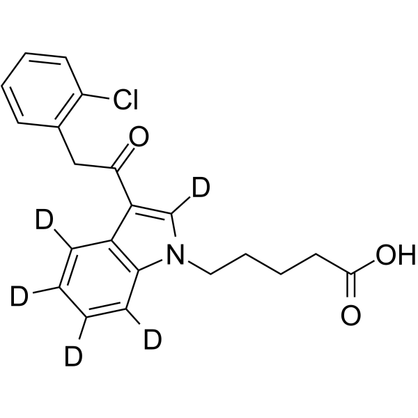 JWH 203 N-pentanoic acid metabolite-d5