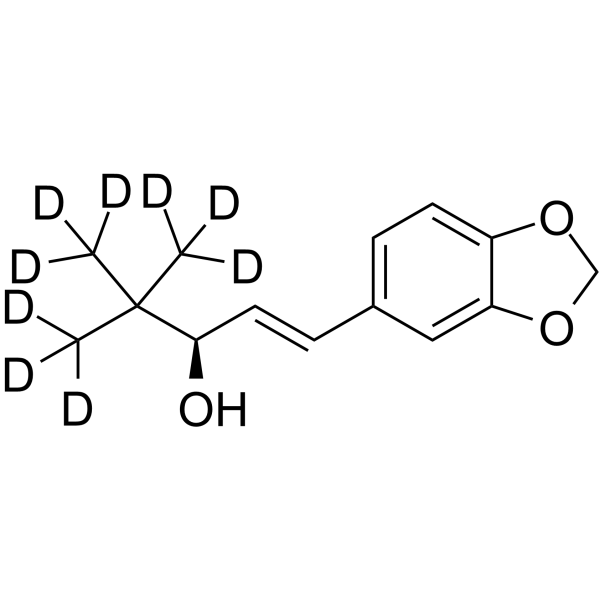 (R)-Stiripentol-d9 Chemical Structure (R)-Stiripentol-d9