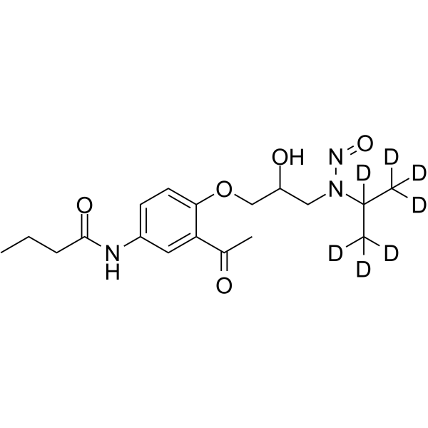 N-Nitroso-Acebutolol-d7