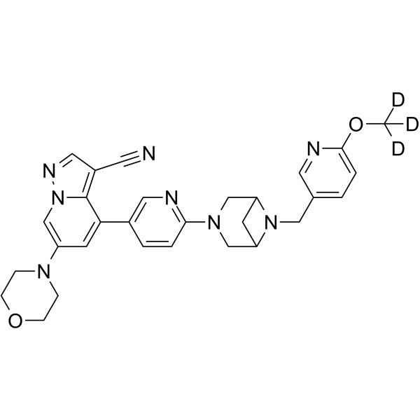 AMX208-d3 Chemical Structure AMX208-d3