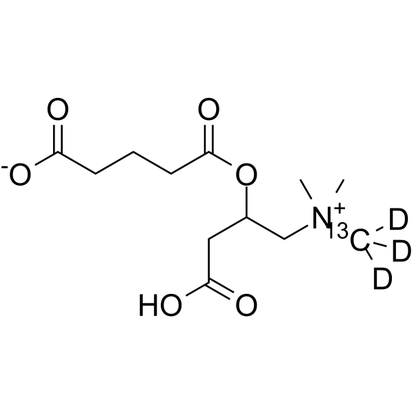 DL-Glutaryl carnitine-13C,d3