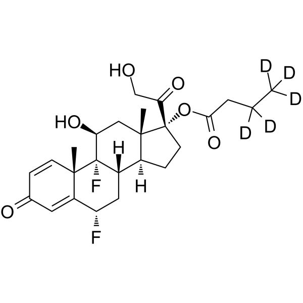 21-Desacetyl Difluprednate-d5 Chemical Structure 21-Desacetyl Difluprednate-d5