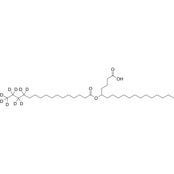 5-PAHSA-d9 Chemical Structure 5-PAHSA-d9