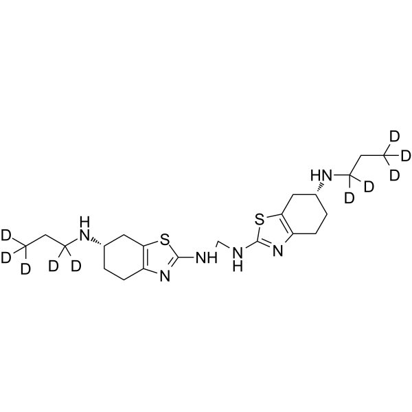 Pramipexole impurity 7-d10 Chemical Structure Pramipexole impurity 7-d10