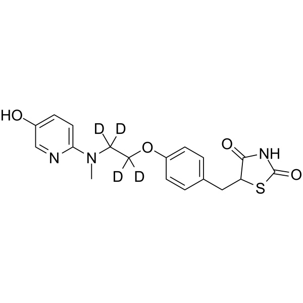 5-Hydroxy Rosiglitazone-d4-1