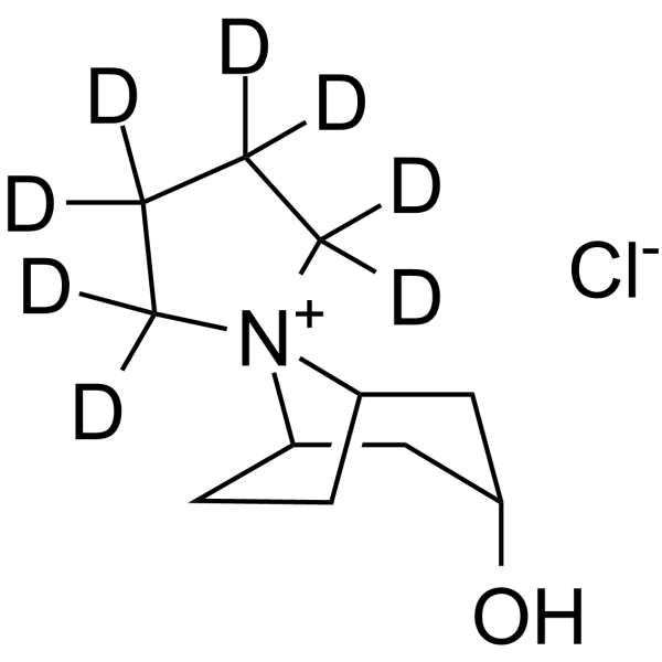 Trospium EP impurity C-d8 chloride Chemical Structure Trospium EP impurity C-d8 chloride