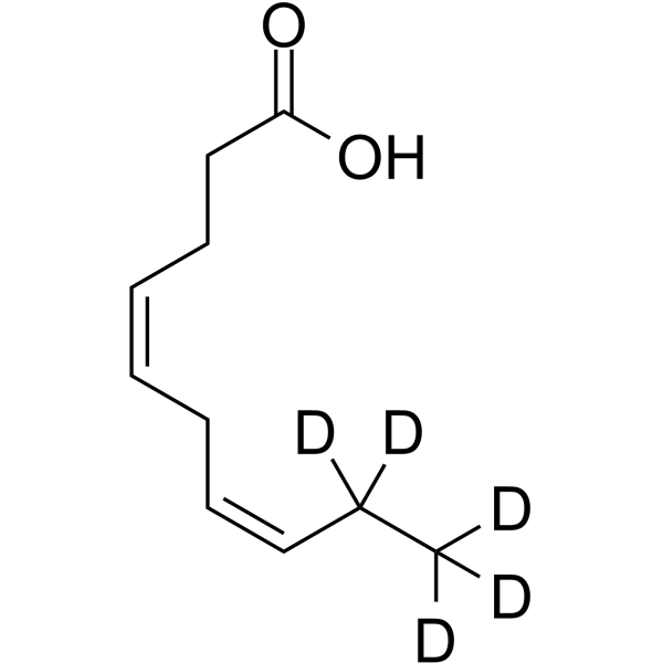 4(Z),7(Z)-Decadienoic acid-d5 Chemical Structure 4(Z),7(Z)-Decadienoic acid-d5