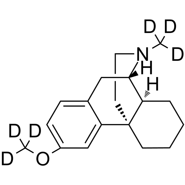 Deudextromethorphan Chemical Structure Deudextromethorphan(Synonyms: AVP-786)