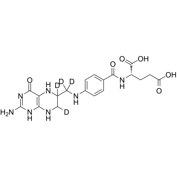 Tetrahydrofolic acid-d4(Synonyms: 四氢叶酸 d4)