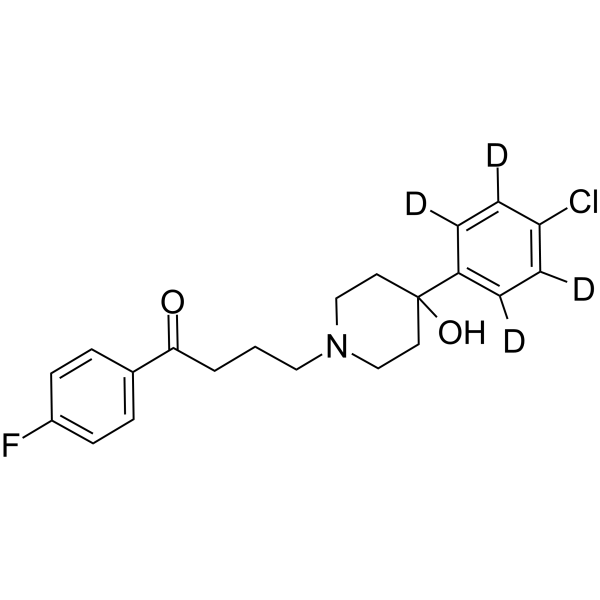Haloperidol D4 Chemical Structure Haloperidol D4(Synonyms: 氟哌啶醇D4)