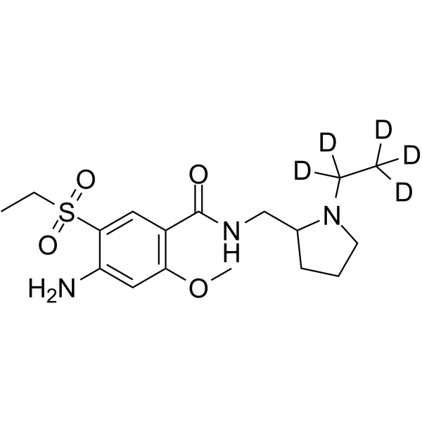 Amisulpride-d5(Synonyms: 氨磺必利 d5)