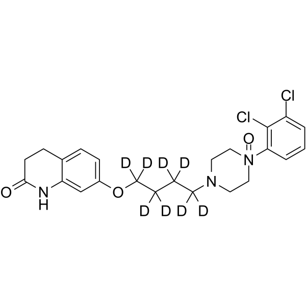 Aripiprazole-d8 N4-Oxide(Synonyms: 阿立哌唑 -d8（N4氧化物）)