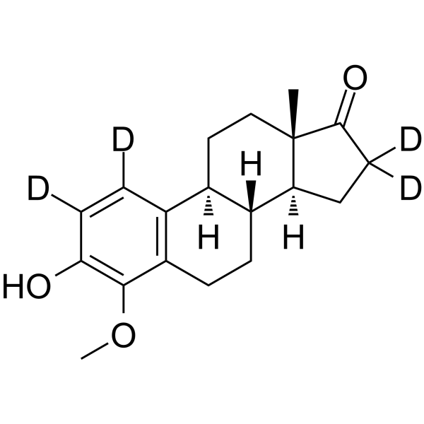 4-Methoxy estrone-d4 Chemical Structure 4-Methoxy estrone-d4