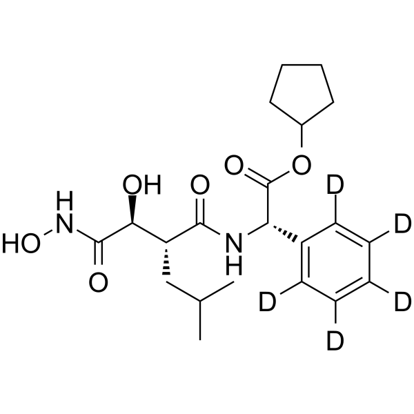 Tosedostat-d5 Chemical Structure Tosedostat-d5(Synonyms: 托舍多特 d5)
