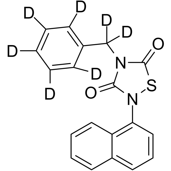 Tideglusib-d7 Chemical Structure Tideglusib-d7(Synonyms: NP031112-d7)