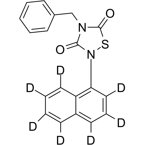 Tideglusib-d7-1 Chemical Structure Tideglusib-d7-1(Synonyms: NP031112-d7)