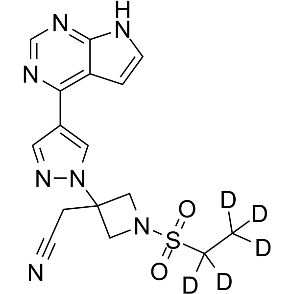 Baricitinib-d5(Synonyms: LY3009104-d5;  INCB028050-d5)