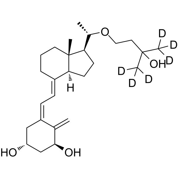 Maxacalcitol-d6 Chemical Structure Maxacalcitol-d6(Synonyms: 马沙骨化醇-D6)