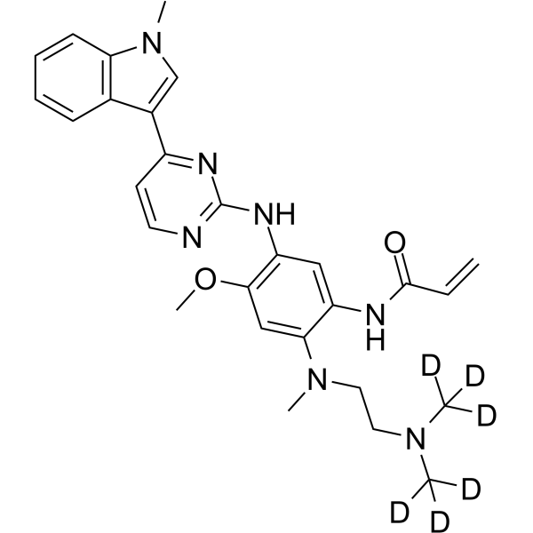 Osimertinib-d6(Synonyms: AZD-9291-d6;  Mereletinib-d6)