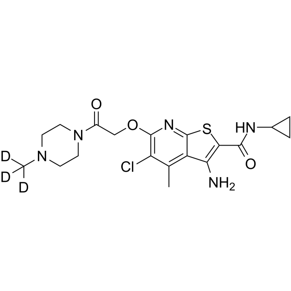 LY2119620-d3 Chemical Structure LY2119620-d3