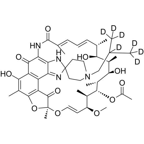 Rifabutin-d7(Synonyms: Ansamycin-d7;  LM-427-d7)