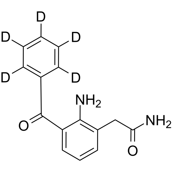 Nepafenac-d5(Synonyms: 奈帕芬胺 D5; AHR-9434-d5;  AL-6515-d5)