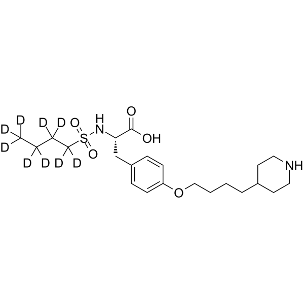 Tirofiban-d9(Synonyms: L700462-d9;  MK383-d9)