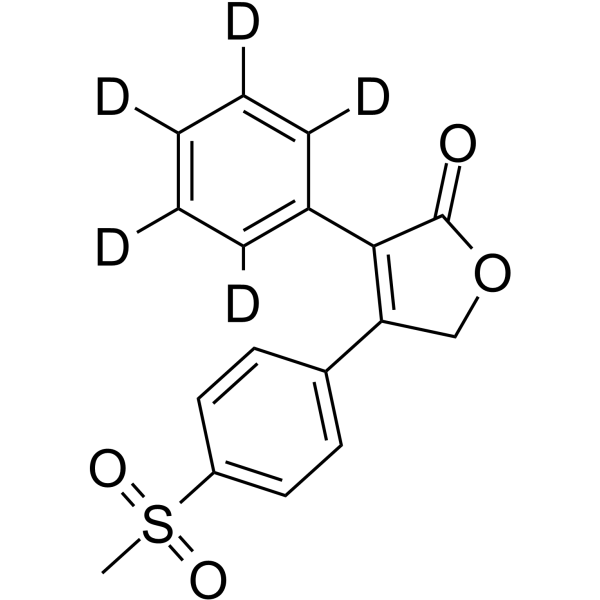 Rofecoxib-d5(Synonyms: 罗非考昔 d5)