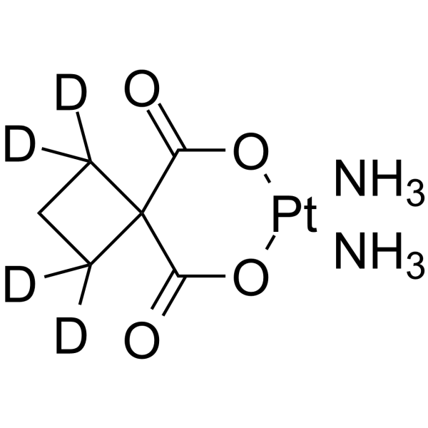 Carboplatin-d4 Chemical Structure Carboplatin-d4(Synonyms: NSC 241240-d4)