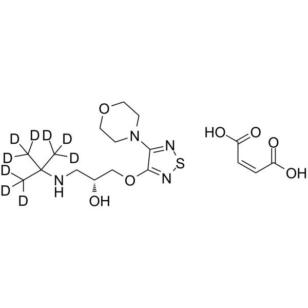 (R)-Timolol-d9 maleate