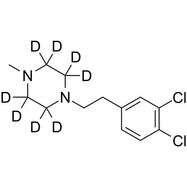 BD1063-d8 dihydrochloride Chemical Structure BD1063-d8 dihydrochloride
