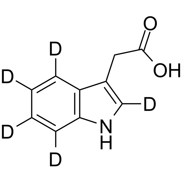 3-Indoleacetic acid-D5 Chemical Structure 3-Indoleacetic acid-D5(Synonyms: Indole-3-acetic acid-D5; 3-IAA-D5)