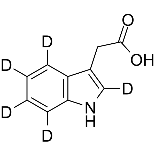 3-Indoleacetic acid-D5(Synonyms: Indole-3-acetic acid-D5;  3-IAA-D5)