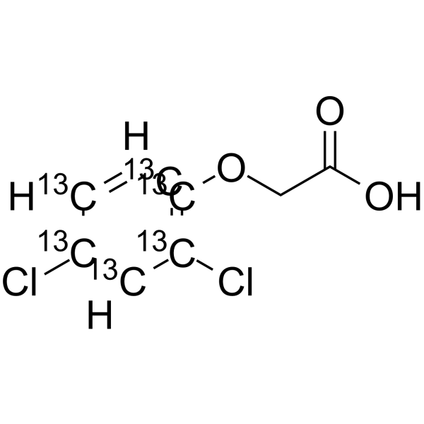 2,4-D-13C6(Synonyms: 2,4-Dichlorophenoxyacetic acid-13C6)