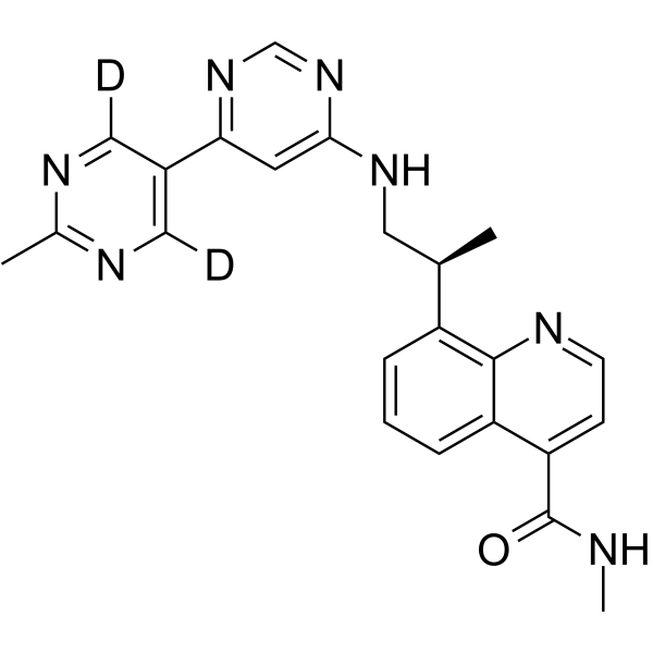 VX-984 Chemical Structure VX-984(Synonyms: M9831)
