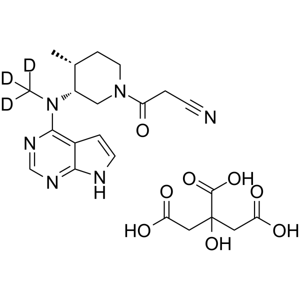Tofacitinib-d3 citrate(Synonyms: Tasocitinib-d3 citrate; CP-690550-d3 citrate)