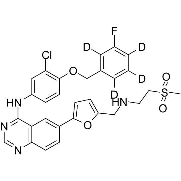 Lapatinib-d4-1(Synonyms: GW572016-d4-1;  GW2016-d4-1)