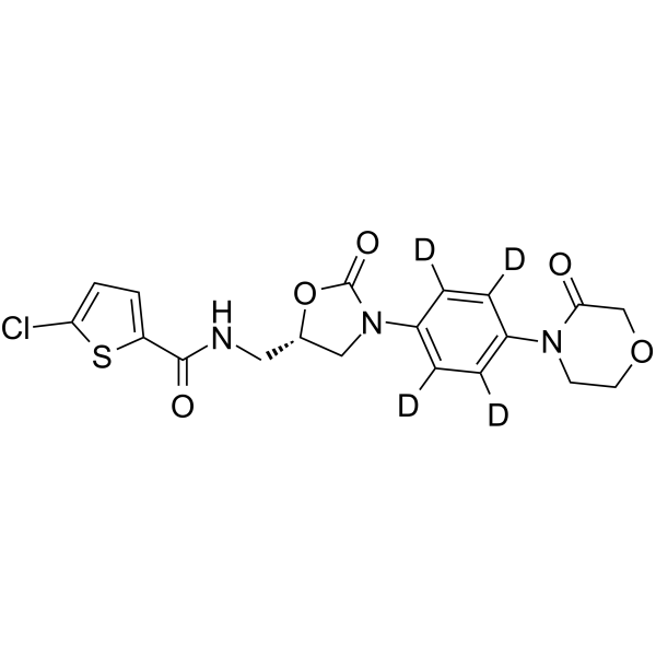 Rivaroxaban-d4(Synonyms: BAY 59-7939-d4)