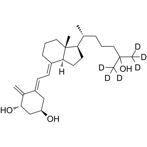 Calcitriol impurities A-d6 Chemical Structure Calcitriol impurities A-d6