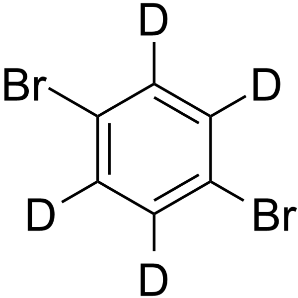 1,4-Dibromobenzene-d4 Chemical Structure 1,4-Dibromobenzene-d4