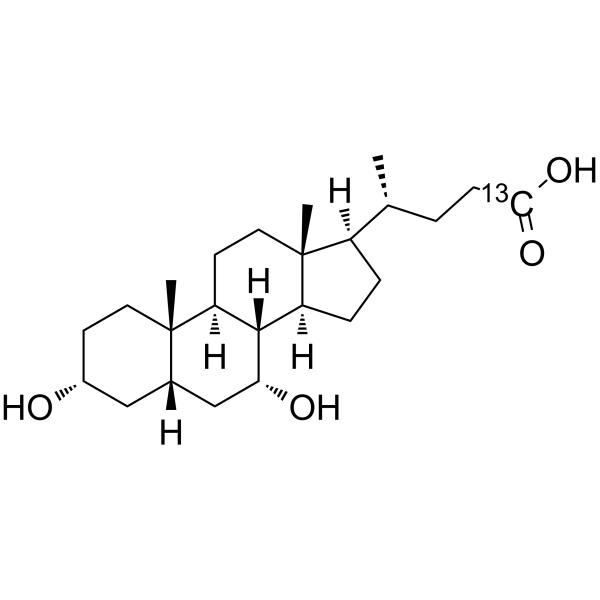 Chenodeoxycholic acid-13C(Synonyms: CDCA-13C)