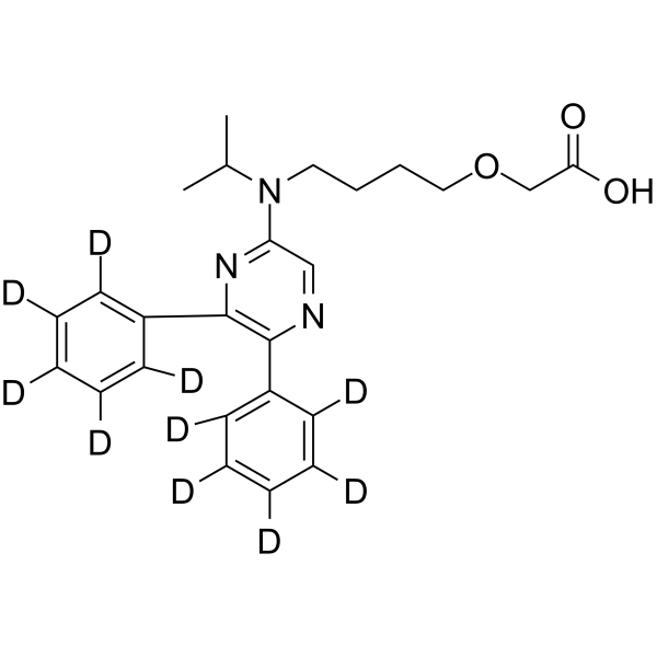 MRE-269-d10 Chemical Structure MRE-269-d10(Synonyms: ACT-333679-d10)