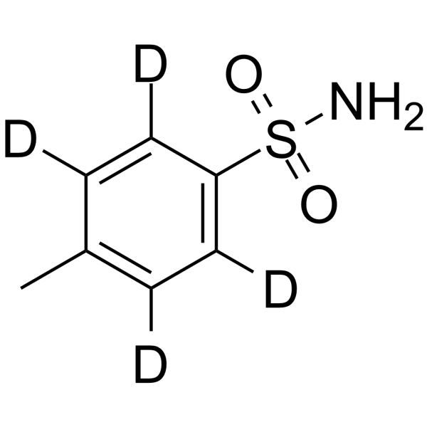 4-Tolyl-d4-sulfonamide Chemical Structure 4-Tolyl-d4-sulfonamide(Synonyms: p-Tosylamide-d4)