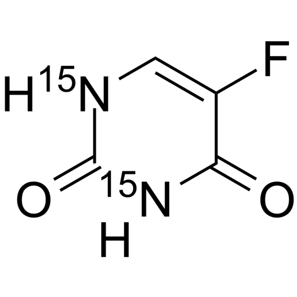5-Fluorouracil-15N2 Chemical Structure 5-Fluorouracil-15N2(Synonyms: 5-氟脲嘧啶 15N2)