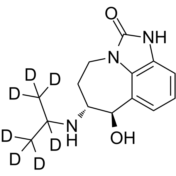 Zilpaterol-d7 Chemical Structure Zilpaterol-d7