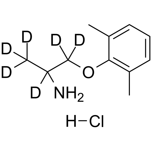 Mexiletine-d6 hydrochloride(Synonyms: KOE-1173-d6 hydrochloride)