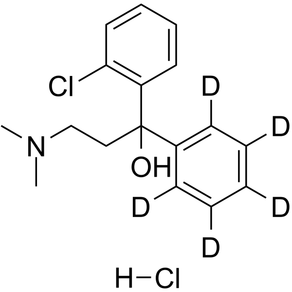 Chlophedianol-d5 hydrochloride Chemical Structure Chlophedianol-d5 hydrochloride