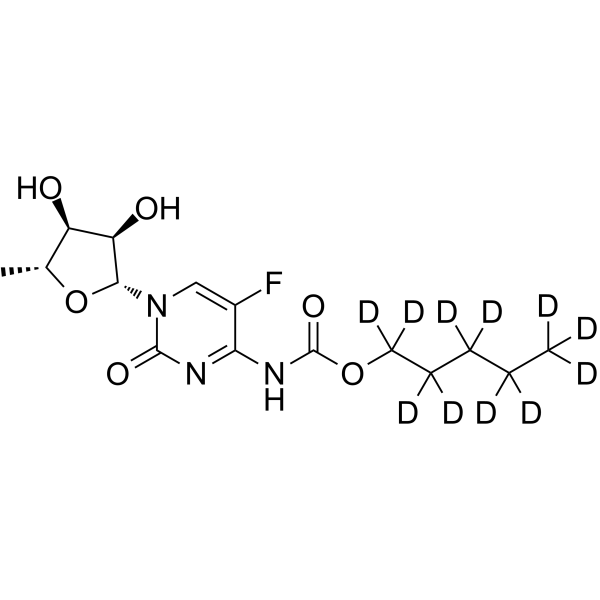 Capecitabine-d11 Chemical Structure Capecitabine-d11(Synonyms: 卡培他滨 d11)
