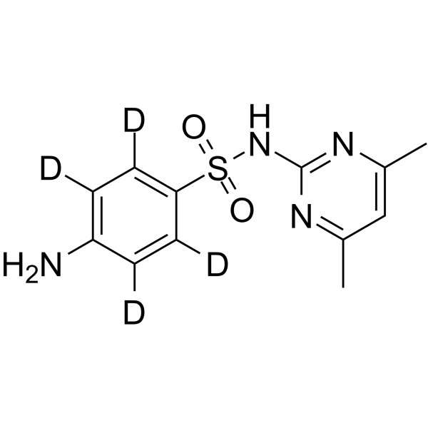 Sulfamethazine-d4(Synonyms: Sulfadimidine-d4;  Sulfadimerazine-d4)